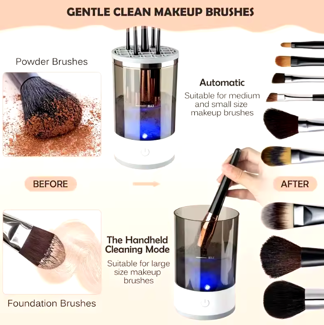 Electric Make-Up Brush Cleaner