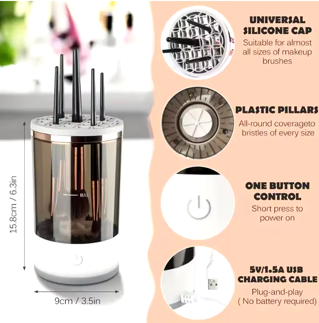 Electric Make-Up Brush Cleaner