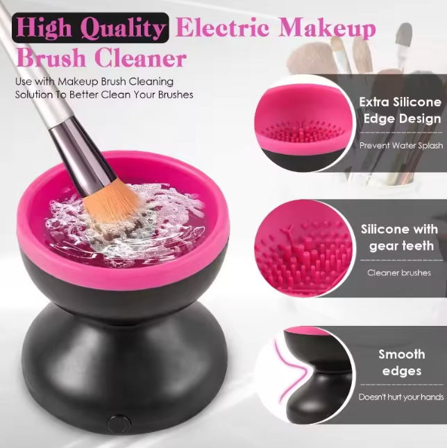 Makeup Brush Cleaner Machine Silicone